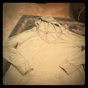 Lite weight grey hoodie